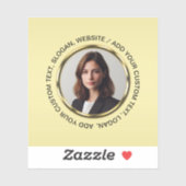 黒と金ゴールドのデザイン、ロゴ、または金ゴールドの円の写真、 シール (シート)