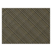 黒と金ゴールドのハート テーブルクロス (正面(横))