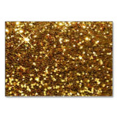 黒と金ゴールドのパーティー結婚またはテーブルカード テーブルナンバー (裏面)