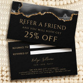 黒と金ゴールドの収集の参照カード