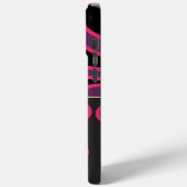 黒と金ゴールドの天星パターン Case-Mate iPhoneケース (裏面 / 左)