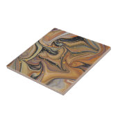 黒と金ゴールドの床セラミックタイル タイル (側面)