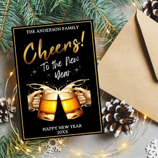 黒と金ゴールドの応援から新年へ2024年写真 シーズンカード