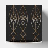 黒と金ゴールドのDecoキューブ フェイバーボックス (上部)