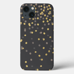 黒と金ゴールドのiPhone 6ケース iPhone 13ケース
