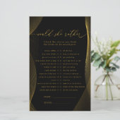 黒と金ゴールドは彼女はむしろブライダルシャワーゲーム (スタンド正面)