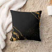 黒と金ゴールドクラシック クッション (ブランケット)