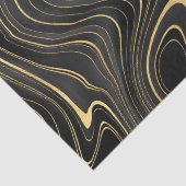 黒と金ゴールドゲードストラタ質感 薄葉紙 (詳細)
