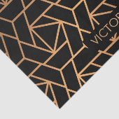 黒と金ゴールドパタエレガントーン 薄葉紙 (詳細)