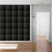 黒と金ゴールドヘリンボーンタイル タイル