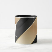 黒と金ゴールドマグカップ マグカップ (中央)