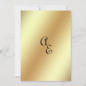 黒と金ゴールドマンダラ結婚ズ 招待状 (裏面)