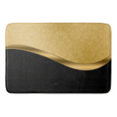 黒と金ゴールド用マット（大） バスマット (正面)