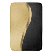 黒と金ゴールド用マット（大） バスマット (正面縦)