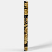 黒と金ゴールド蝶 Case-Mate iPhoneケース (裏面 / 右)