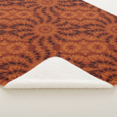 黒と金ゴールド野花4 シェルパブランケット (3/4)