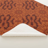 黒と金ゴールド野花6 シェルパブランケット (3/4)