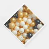 黒と金ゴールド風船の記念日 (コーナー)