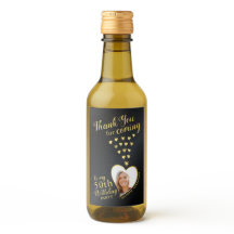 黒と金ゴールド50th誕生日写真ありがとう