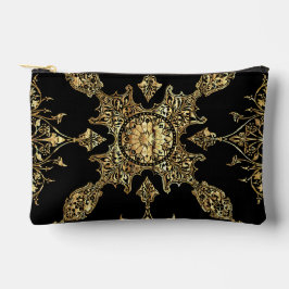 黒と金ゴールド アクセサリーポーチ
