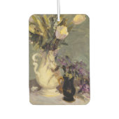 黒と金ゴールド カーエアーフレッシュナー (正面)