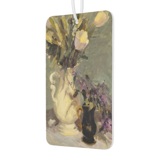 黒と金ゴールド カーエアーフレッシュナー (左)