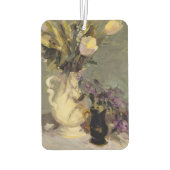 黒と金ゴールド カーエアーフレッシュナー (裏面)