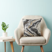 黒と金ゴールド クッション (椅子)