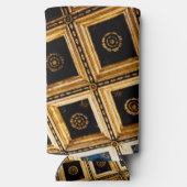 黒と金ゴールド スリム缶クーラー (裏面)