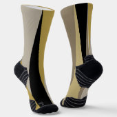 黒と金ゴールド ソックス (傾斜あり)