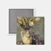 黒と金ゴールド マグネット (正面/裏面)