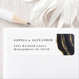 黒と金ゴールド ラベル