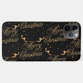 黒と金ゴールド Case-Mate iPhoneケース (裏面(横))