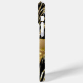 黒と金ゴールド Case-Mate iPhoneケース (裏面 / 左)