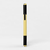 黒と金ベージュのハチミツのハリモグラ Case-Mate iPhoneケース (裏面/右)