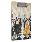 黒と金 豪華な贅沢、ムーラン・ルージュスタイル クリップボード (右)