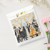 黒と金 豪華な贅沢、ムーラン・ルージュスタイル フェイバーバッグ (封をした状態)