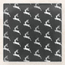 黒と銀のクリスマスホリデートナカイ