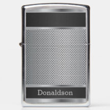 黒と銀のメタルメッシュ