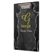 黒と銀の重ね合わせクリップボード クリップボード (左)