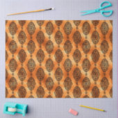 黒と銅ハロウィンシリーズデザイン19 薄葉紙 (クラフト)