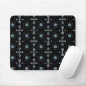 黒と青の喜び マウスパッド (マウス)