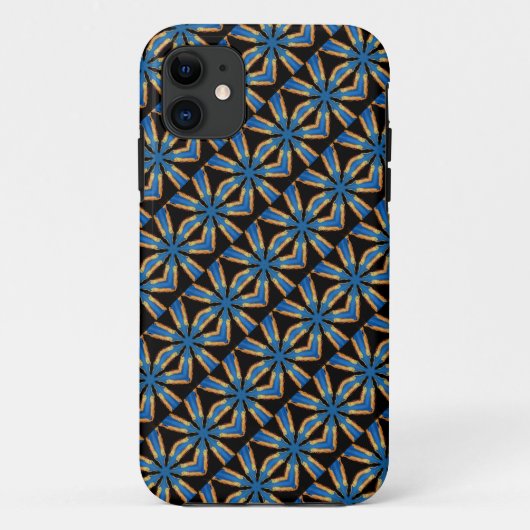 黒と青の対戦相手 Case-Mate iPhoneケース (裏面)
