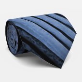 黒と青の抽象芸術 ネクタイ (ロール)