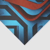 黒と青の背景にNetflixの激しいロゴ – 薄葉紙 (詳細)