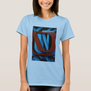 黒と青の背景にNetflixの激しいロゴ – Tシャツ