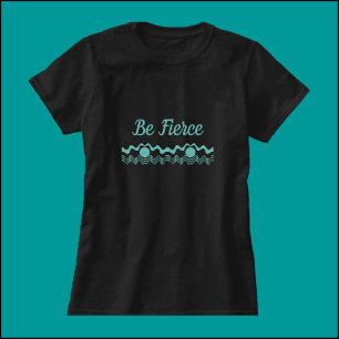 黒と青はっきりしたのTシャツが激しい Tシャツ