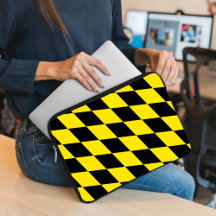 黒と黄色のバイエルダイヤモンド国旗のパターン