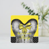 黒と黄色のバチェロレッテ 招待状 (スタンド正面)