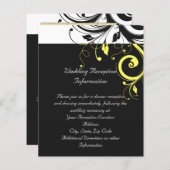 黒と黄色の逆旋回 (正面/裏面)